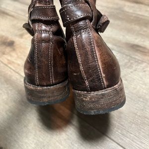 BedStu leather mid-calf boots